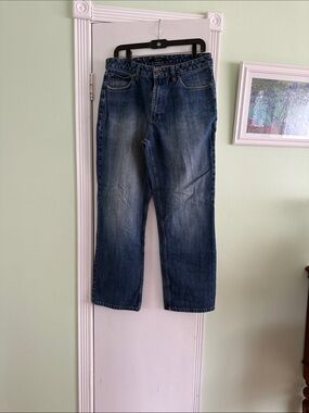 Van Heusen Men's Dark Blue Straight Jeans
